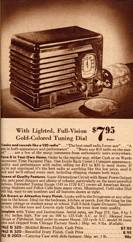 [Montgomery Ward catalog page]