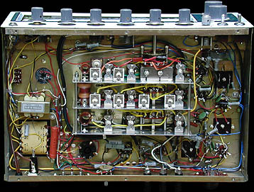 [Lafayette HA-230 chassis seamy-underbelly view]