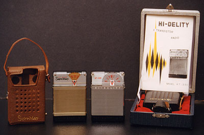 [They each have some accessories.]