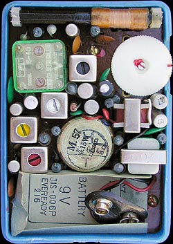 [This is the back inside view of the blue Mellow tone.]