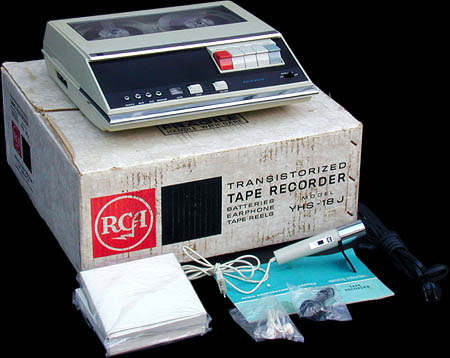 RCA recorder with box and accessories