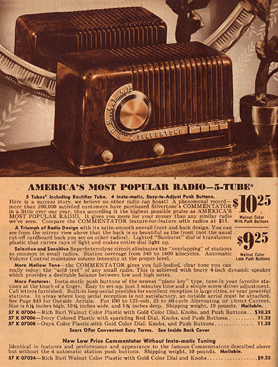 [Sears catalog page]
