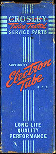 [Crosley vacuum tube box]