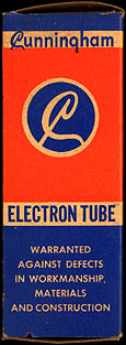 [Cunningham vacuum tube box]
