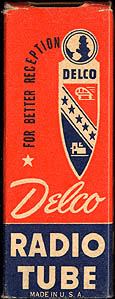 [Delco vacuum tube box]