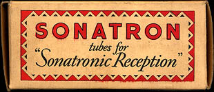 [Sonatron vacuum tube box]