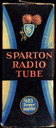[Sparton vacuum tube box]