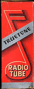 [Truetone vacuum tube box]