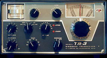 [TR-3 front panel]