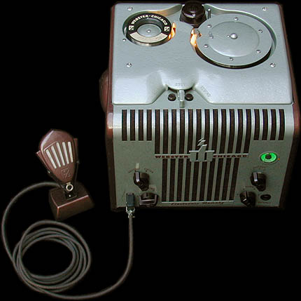 [Webster-Chicago 81-1 with microphone]