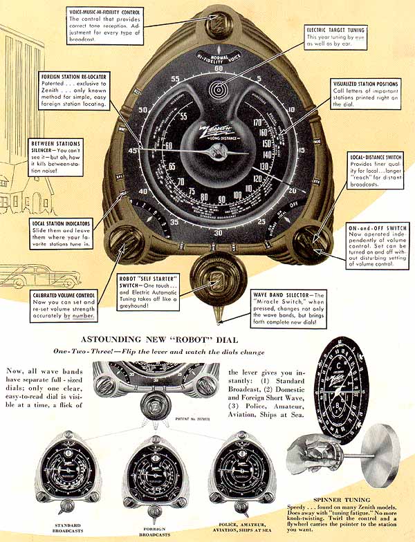 [Zenith 12S267 dealer literature image]